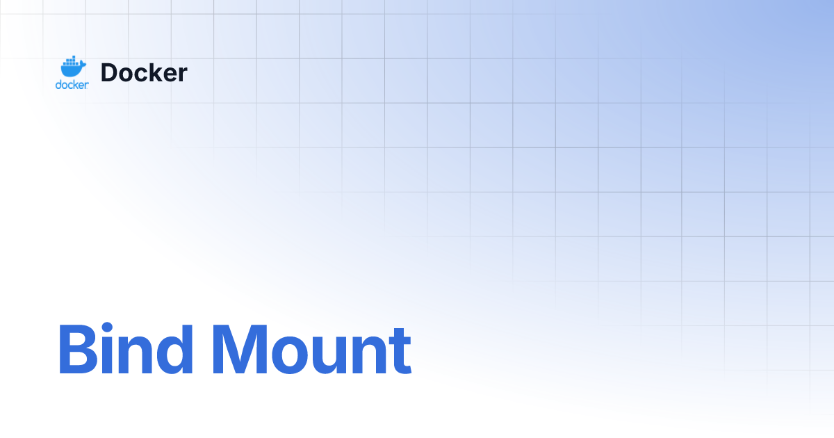 Bind Mount Docker